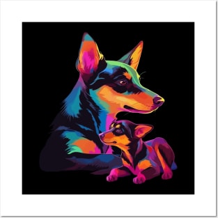 Australian Kelpie Mothers Day Posters and Art